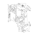 Roper RED4400TQ0 cabinet parts diagram