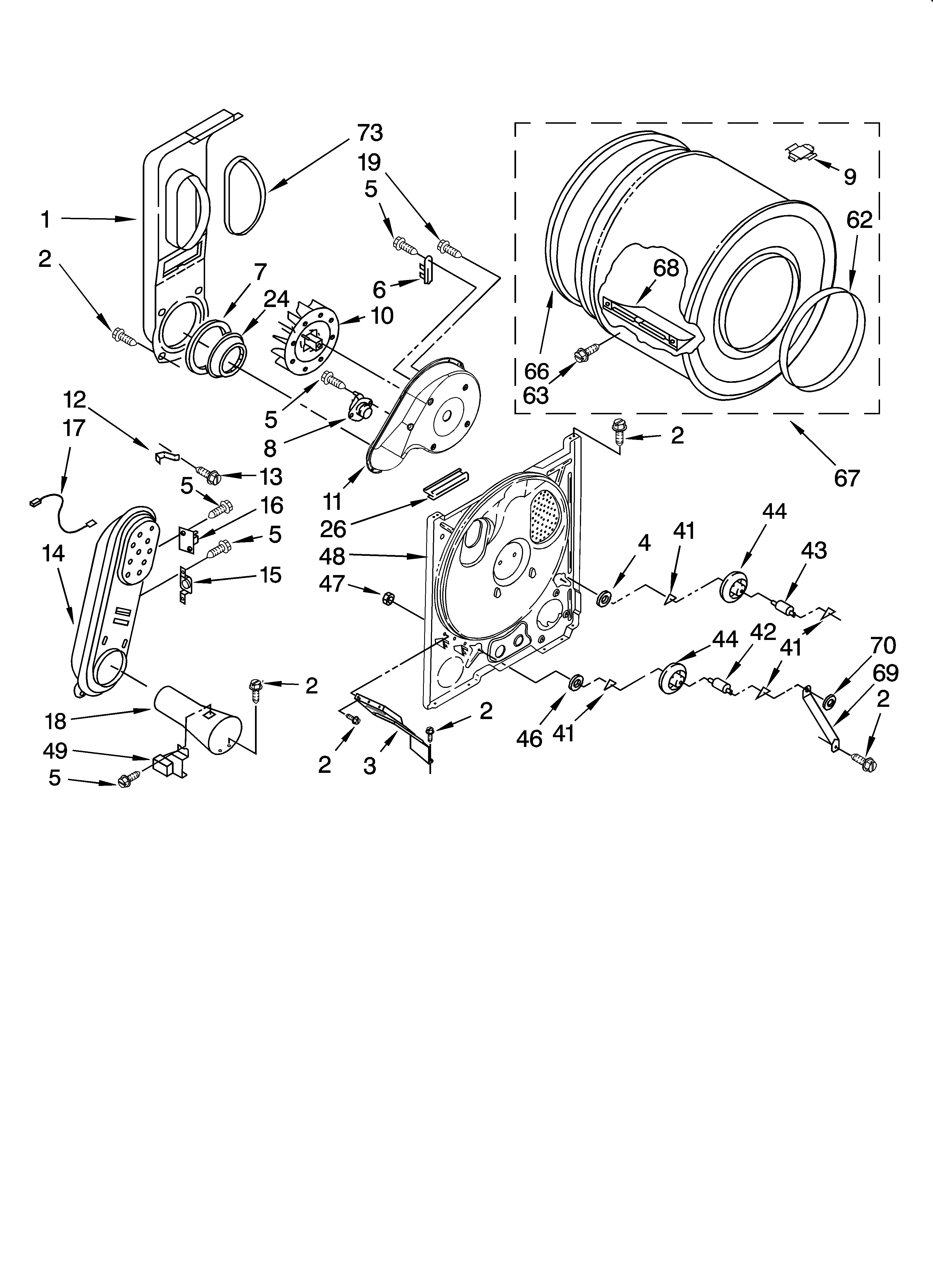 BULKHEAD PARTS, OPTIONAL PARTS (NOT INCLUDED)