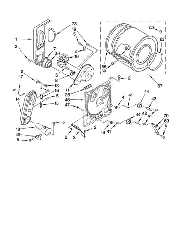 Bulkhead parts, optional parts (not included)