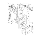 Crosley YCEDS563SQ0 cabinet parts diagram