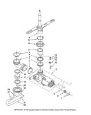 Pump and spray arm parts