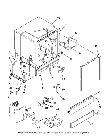 Tub assembly parts
