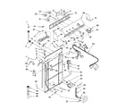 Whirlpool 4PWTW5725SG0 controls and rear panel parts diagram