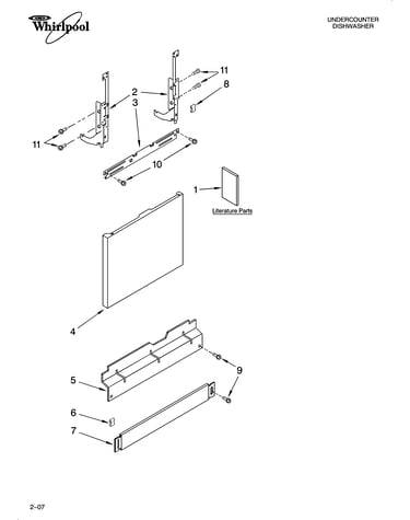 Door and panel parts