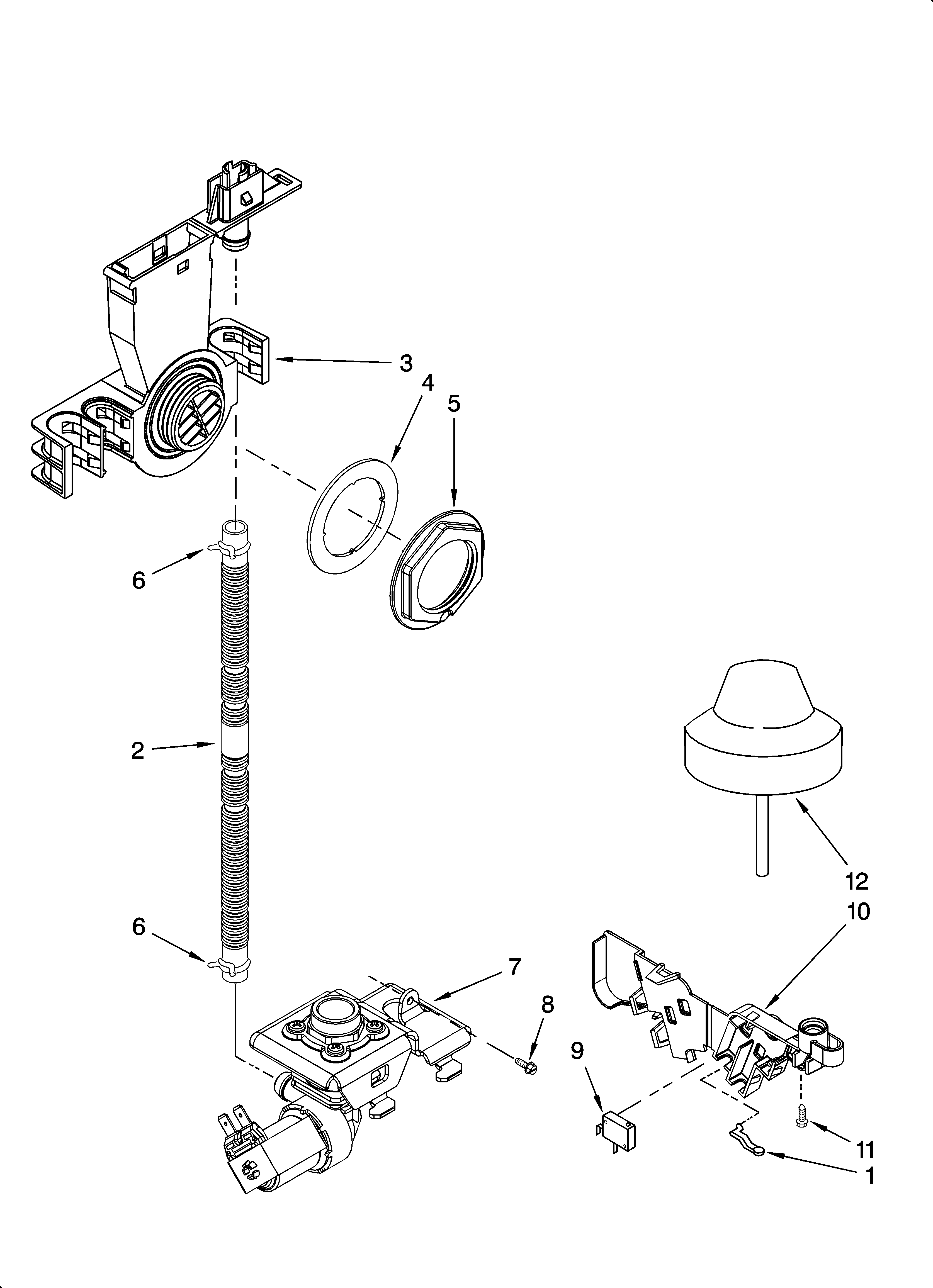 Fill and overfill parts