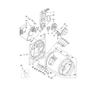 Estate EED4400TQ0 bulkhead parts, optional parts (not included) diagram