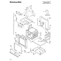 KitchenAid KEBS107SBL00 oven parts diagram