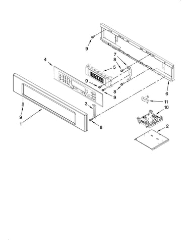 Control panel parts