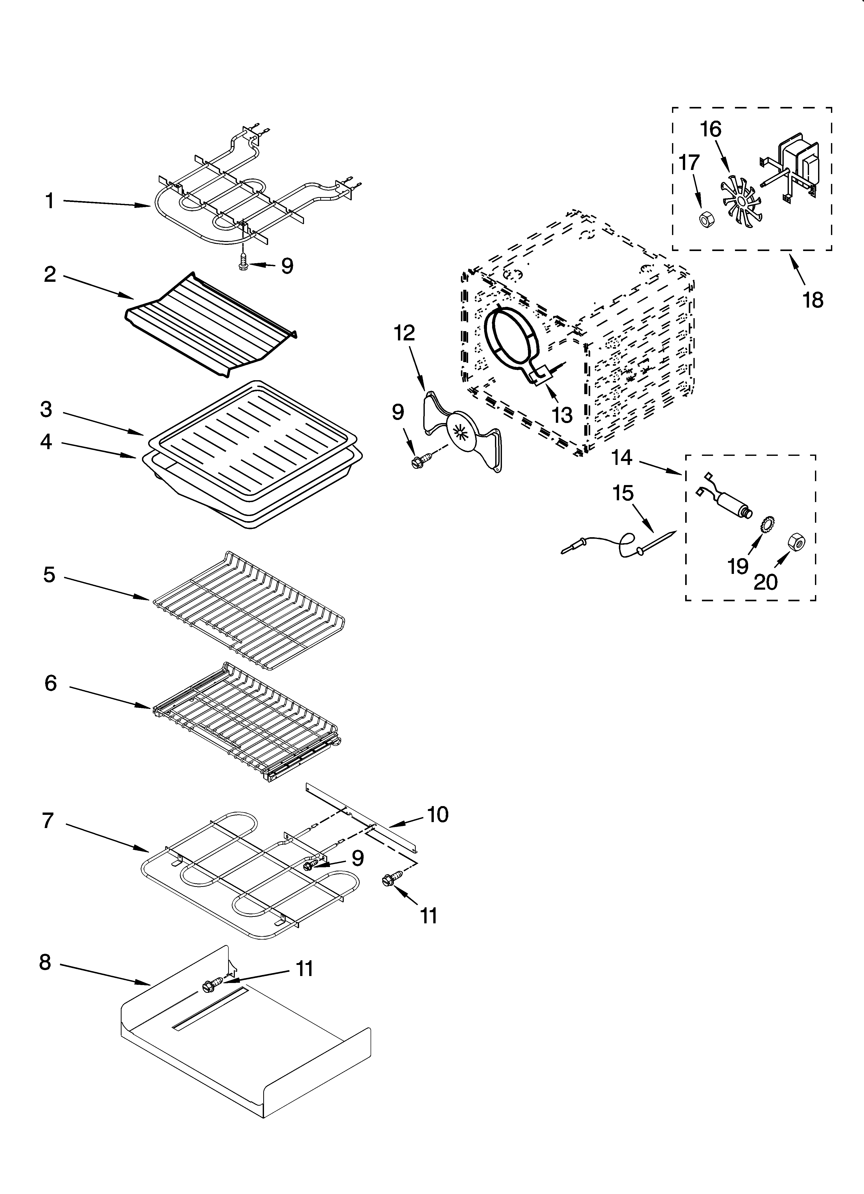 INTERNAL OVEN PARTS