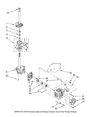 Brake, clutch, gearcase, motor and pump parts
