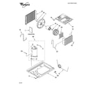 Whirlpool ACE124PT0 unit parts diagram