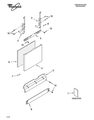 Door and panel parts