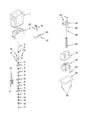 Motor and ice container parts