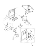 Dispenser front parts