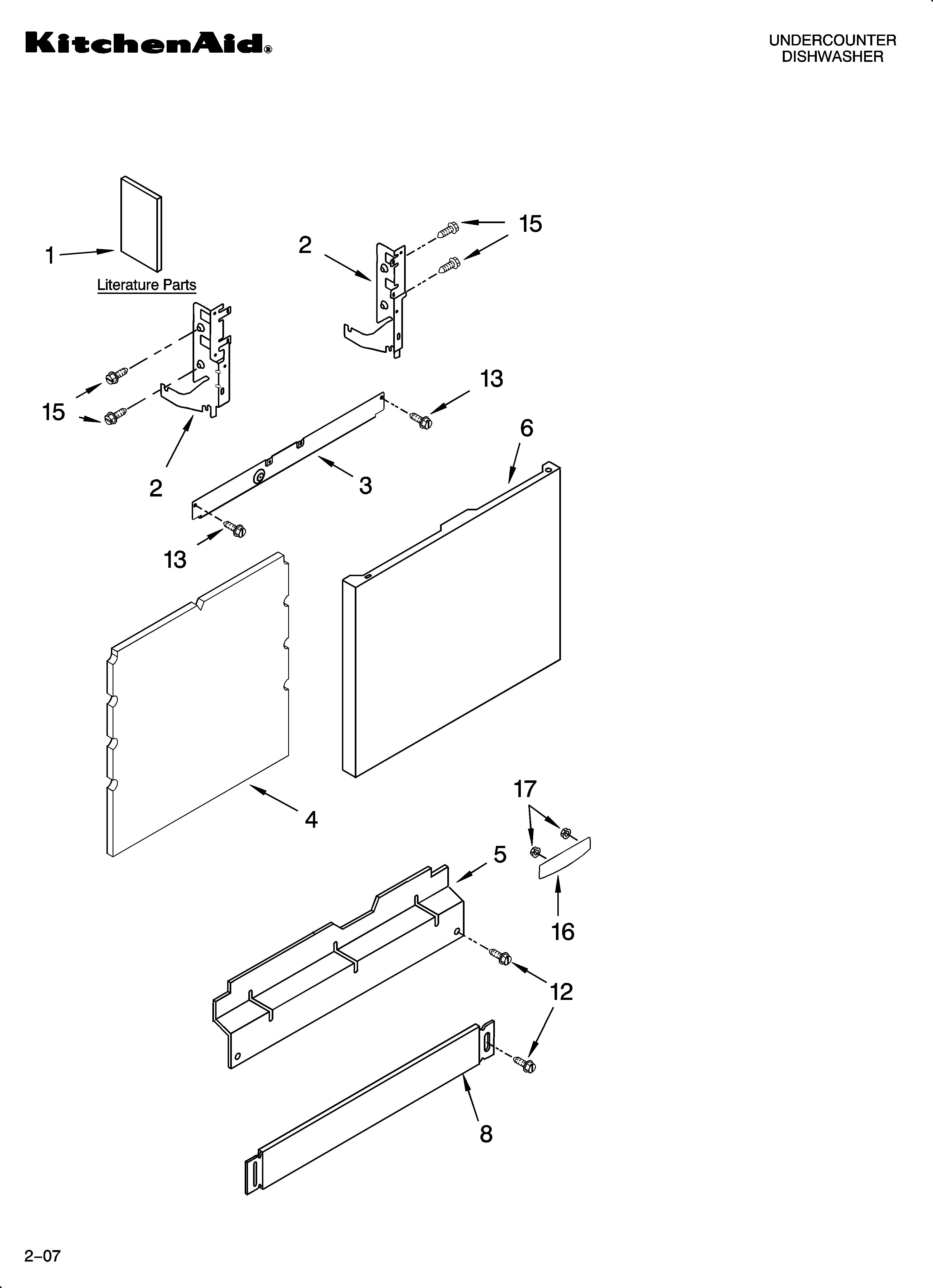 Door and panel parts