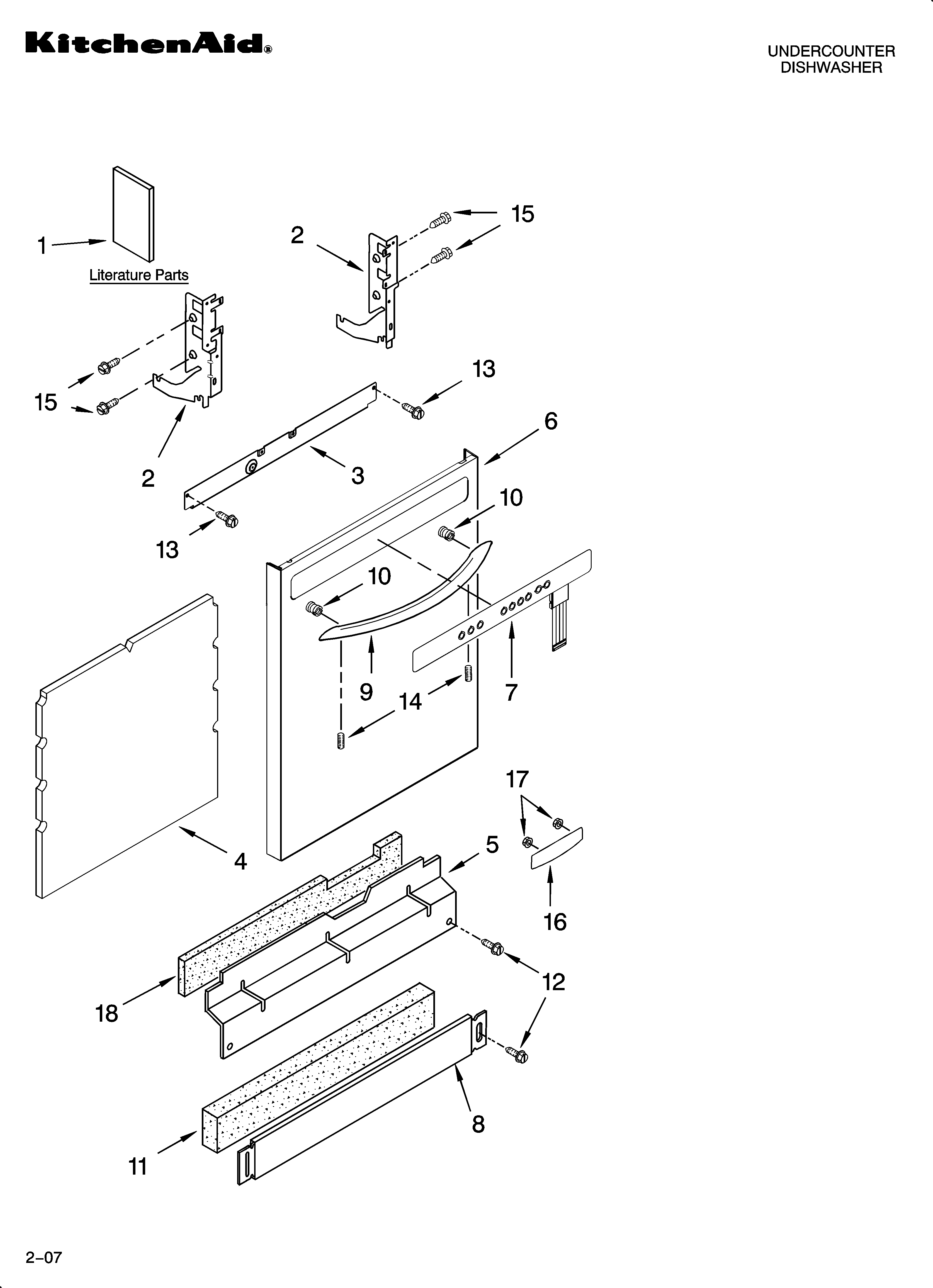 Door and panel parts