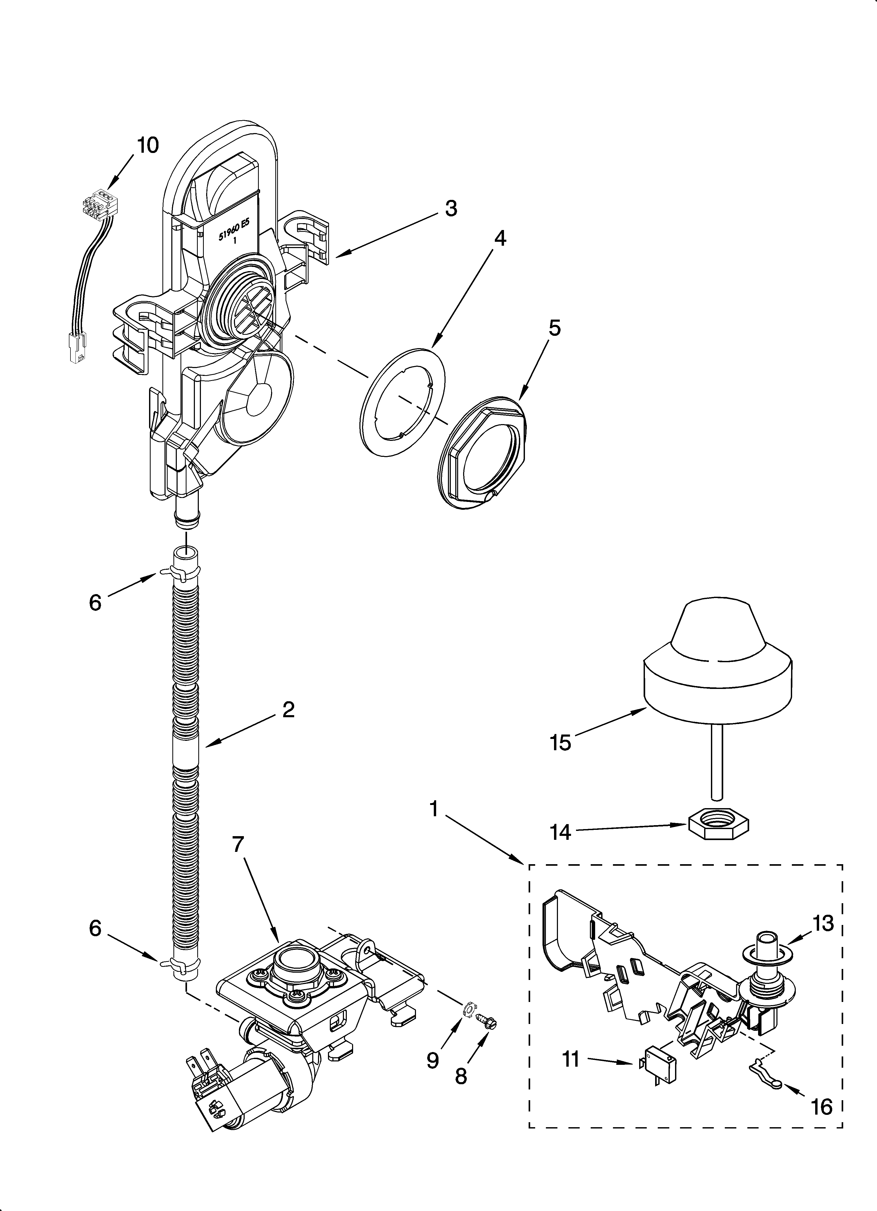 Fill and overfill parts