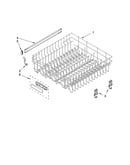 Upper rack and track parts