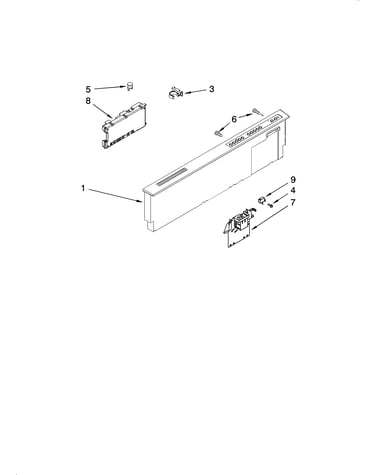Control panel parts