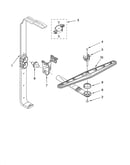 Upper wash and rinse parts