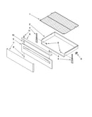 Drawer & broiler parts, optional parts