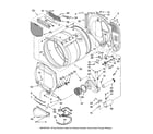 Maytag 7MMGE9959TB0 bulkhead parts diagram