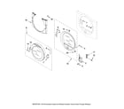 Maytag 7MMGE9959TB0 door parts, optional parts (not included) diagram