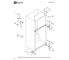 Maytag MTB1551VEW00 cabinet parts diagram