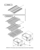 Shelf parts, optional parts (not included)