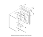 Maytag MTB2254MRS00 refrigerator door parts diagram