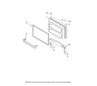 Maytag MTB2254MRW00 freezer door parts, optional parts diagram