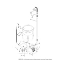 Maytag MTW6500TQ0 pump parts, optional parts (not included) diagram