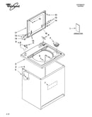 Top and cabinet parts