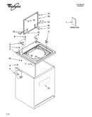 Top and cabinet parts