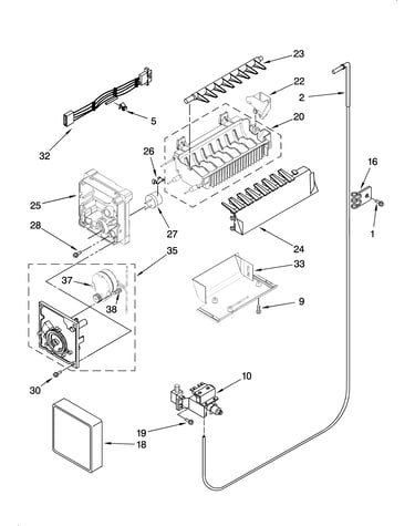 Icemaker parts