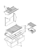 Shelf parts, optional parts (not included)