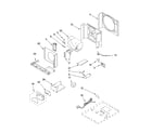 Whirlpool ACQ249PS0 air flow and control parts diagram