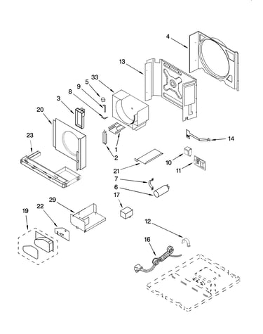 Air flow and control parts