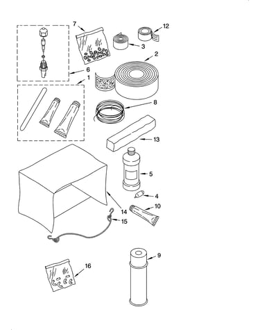 Optional  parts (not included)
