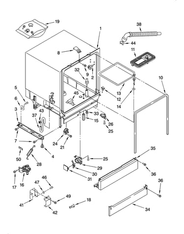 Tub assembly parts