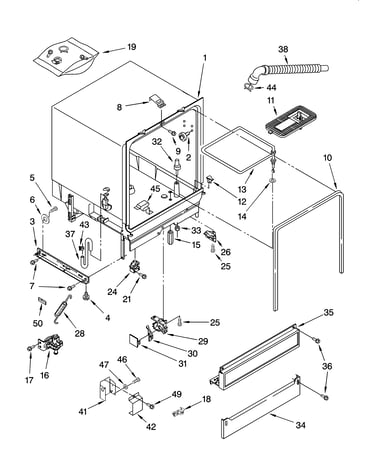 Tub assembly parts