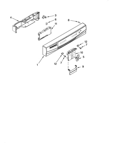 Control panel parts