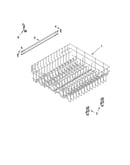 Upper rack and track parts