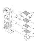 Freezer liner parts