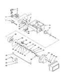 Motor and ice container parts