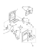 Dispenser front parts