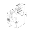 Whirlpool ED5VBEXTB00 icemaker parts, optional parts (not included) diagram