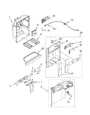 Dispenser front parts