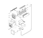 Whirlpool GD5NVAXSB01 icemaker parts, optional parts (not included) diagram