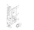 Whirlpool GS6NBEXRY02 refrigerator liner parts diagram
